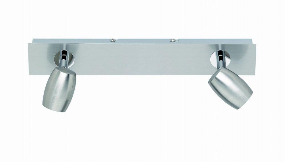 Trio-Lighting Michael 2-pc GU10 brushed steel