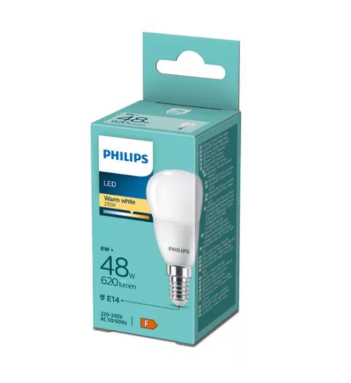 PHILIPS LED 48W P45 E14 Silti