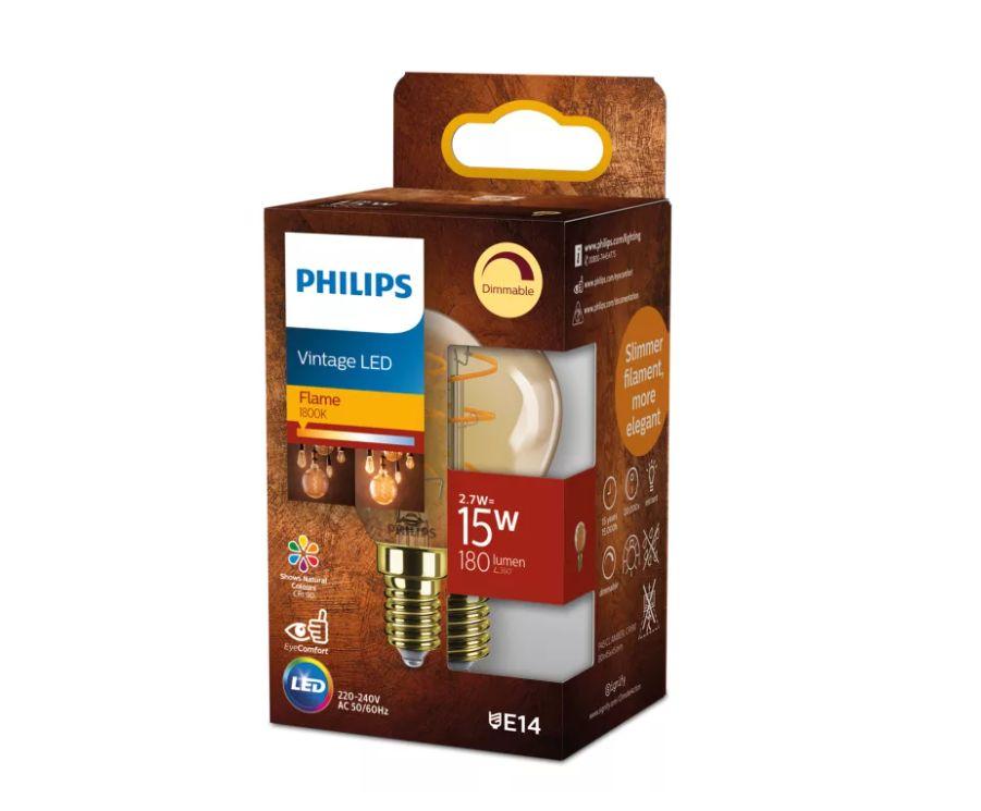 PHILIPS LED P45 15W 1800K E14