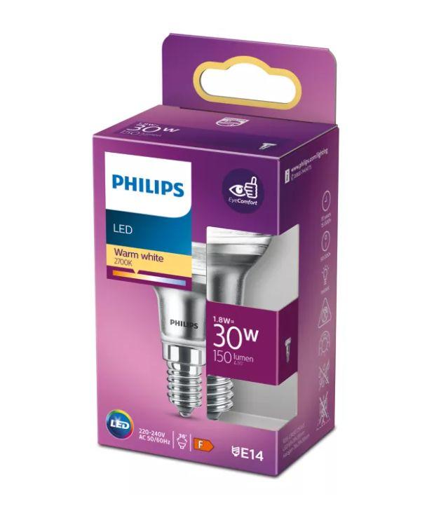 PHILIPS LED stikla 30W R39 E14