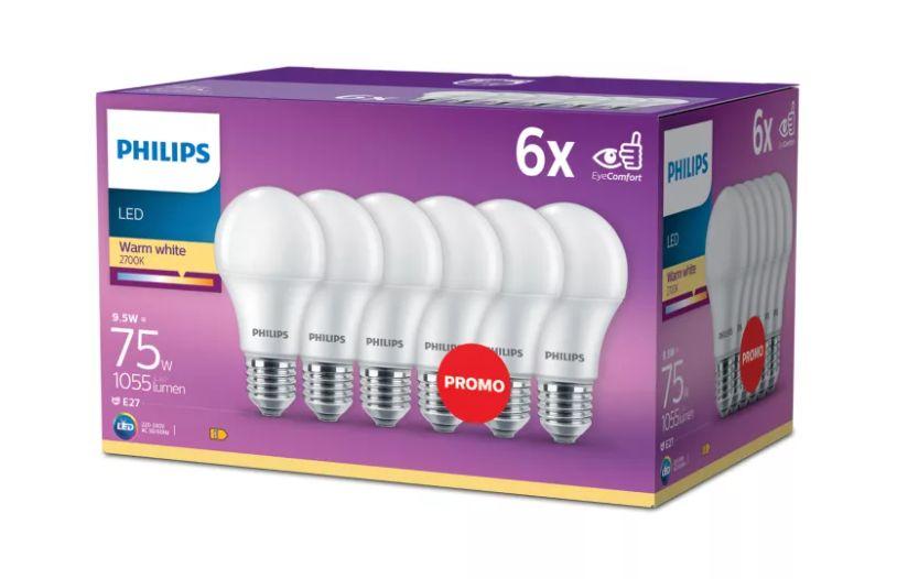 PHILIPS LED 75W A60 E27 Silti