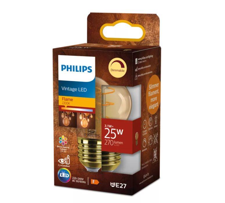 PHILIPS LED P45 25W 2200K E27