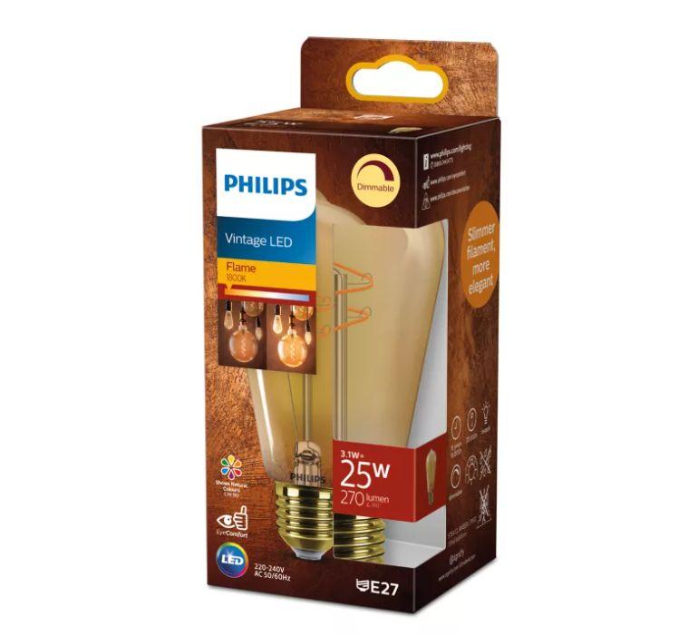 PHILIPS LED ST64 25W 1800K E27