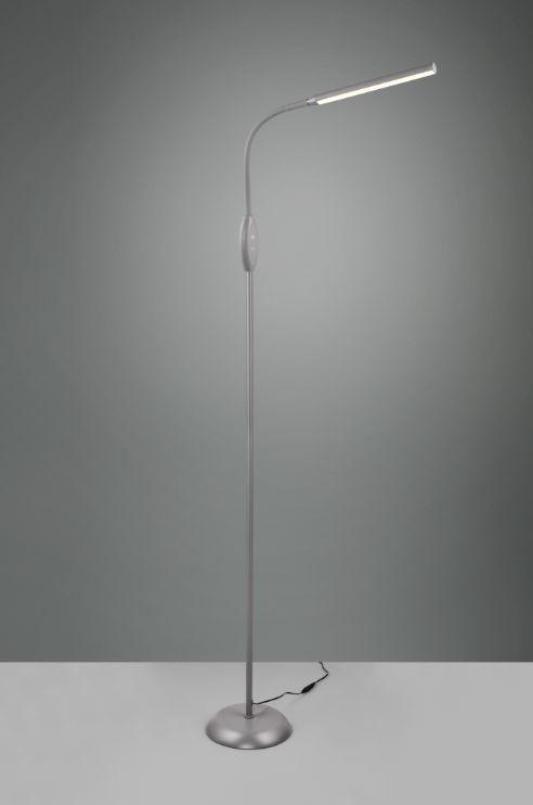 TRIO-Lighting Toro LED floor lamp grey