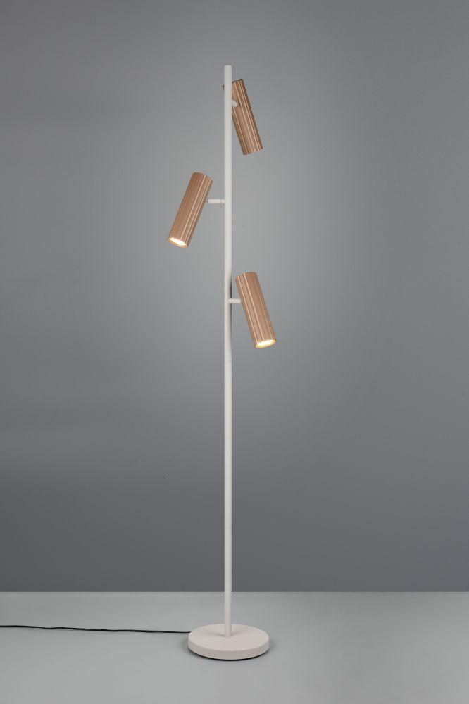 TRIO-Lighting Trio Soka stāvlampa GU10 coffee/warm