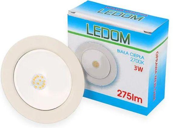 LEDOM virtuvē/mēbelēs plakans 11,3mm iebūvējams