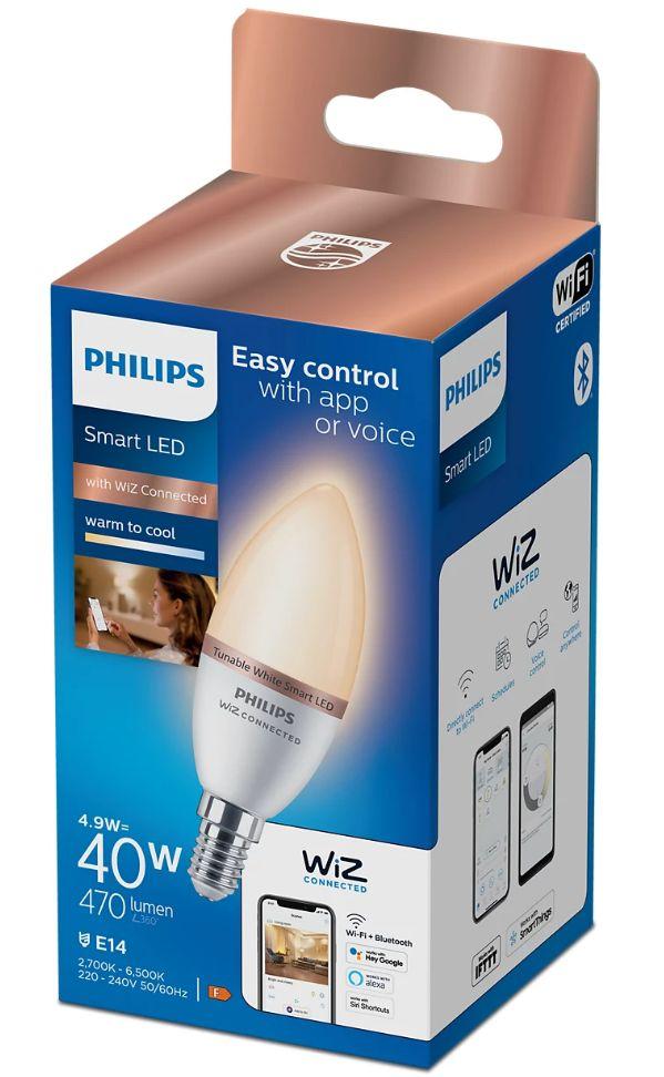 Philips Smart WiZ 40W C37 E14