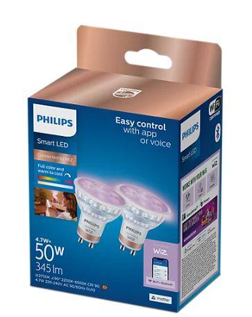 Philips Smart WiZ 50W GU10 gudrā