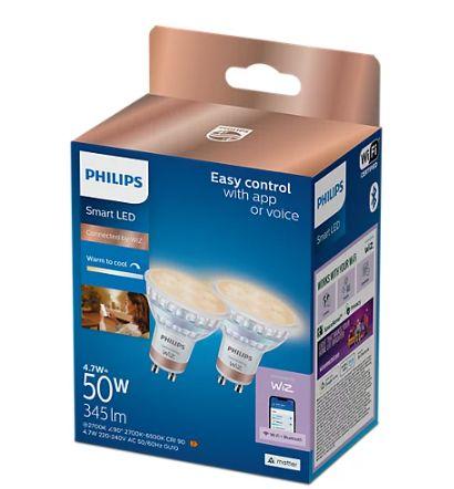Philips Smart WiZ 50W GU10 gudrā