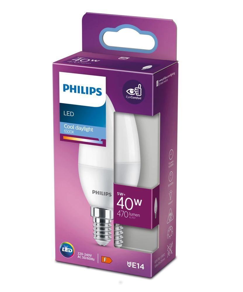 PHILIPS LED 40W B35 E14 Ļoti