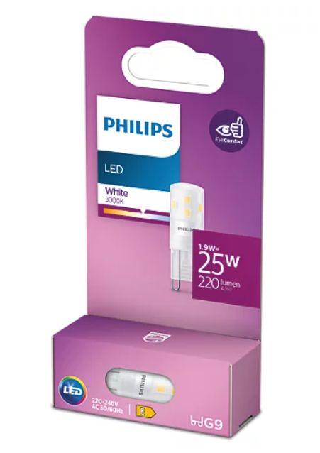 PHILIPS LED 1.9W (25W) G9