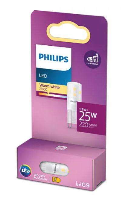 PHILIPS LED 1.9W (25W) G9