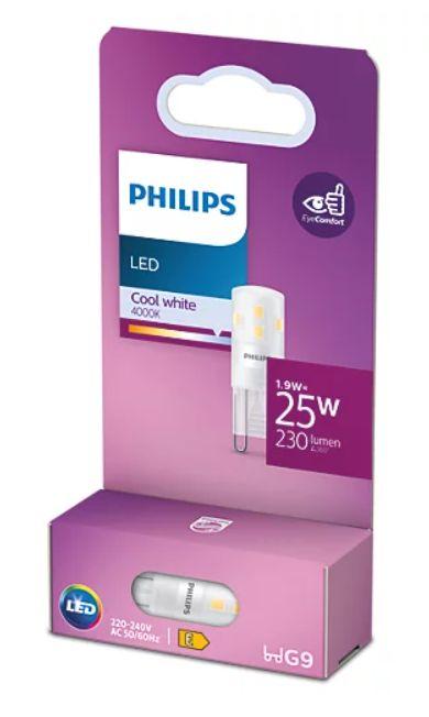 PHILIPS LED 1.9W (25W) G9