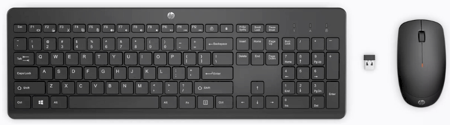 HP 230 Bezvadu Pele Un Klaviatūra