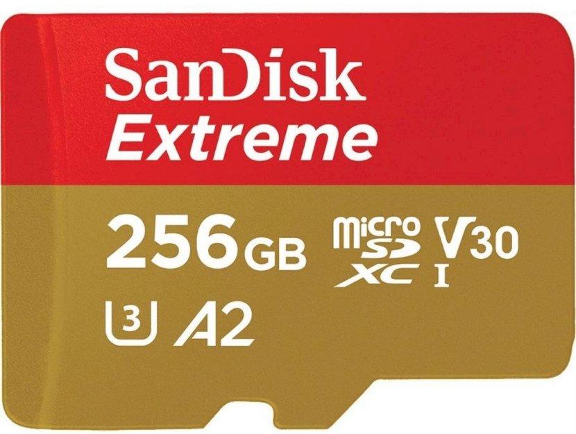 SanDisk Extreme microSDXC Atmiņas Karte 256GB
