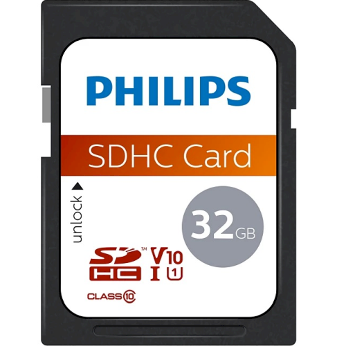 Philips FM32SD45B/10 SDHC Zibatmiņa 32GB