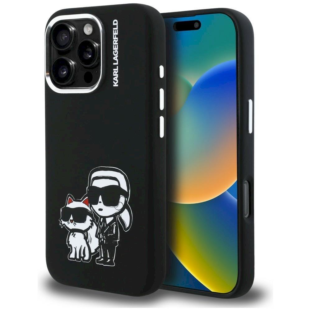 Case Karl Lagerfeld Silicone Karl&Choupette Sketch