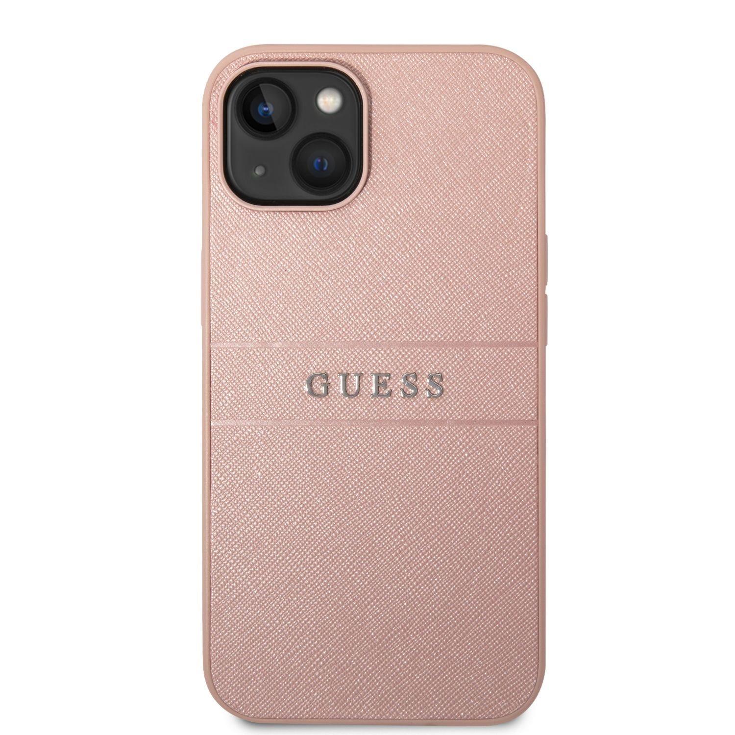 Guess PU Leather Saffiano Case Aizsargapvalks