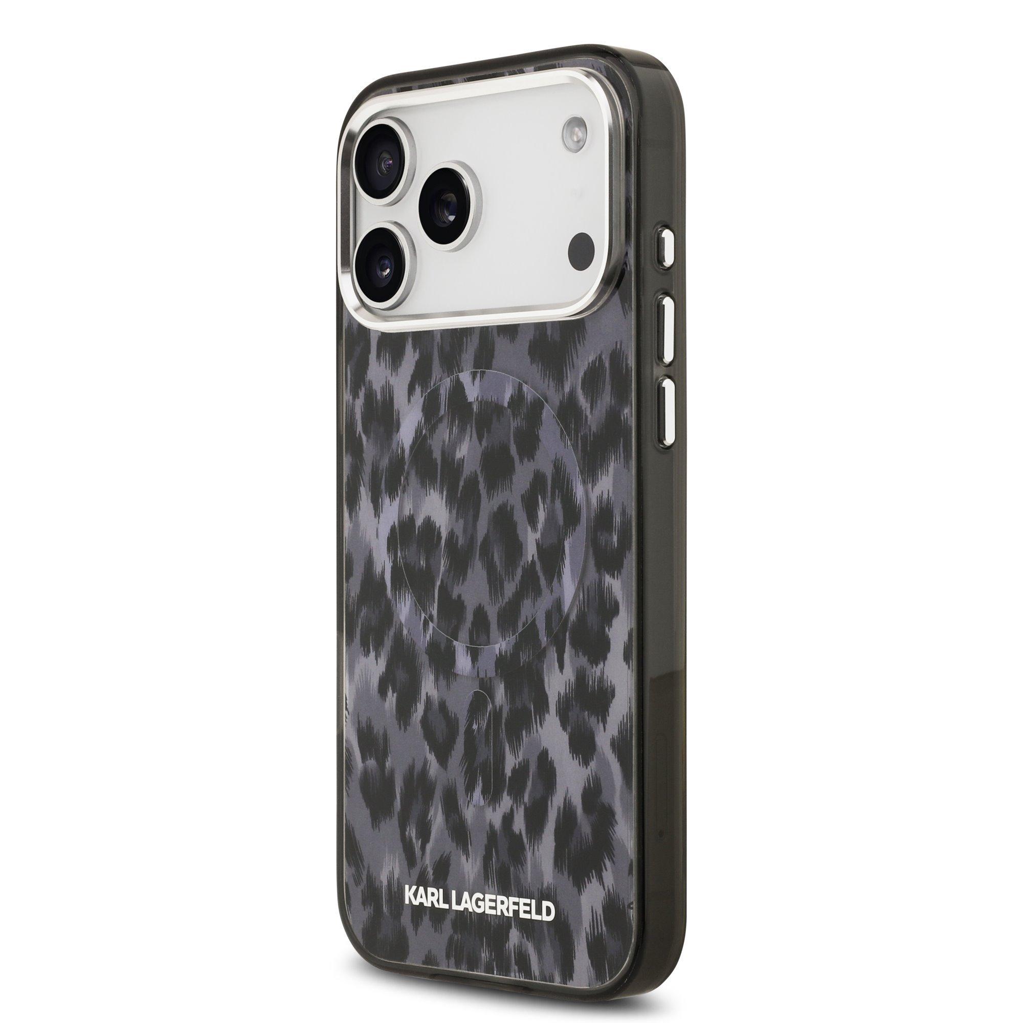 Karl Lagerfeld IML Leopard MagSafe Case