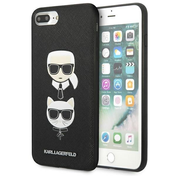 Karl Lagerfeld KLHCI8LSAKICKCBK Saffiano Karl&Choupette Aizsargapvalks