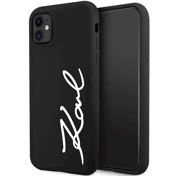 Karl Lagerfeld KLHCN61SKSVGK Silicone Signature Aizsargapvalks