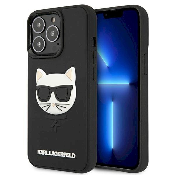 Karl Lagerfeld KLHCP13LCH3DBK Hardcase 3D Rubber