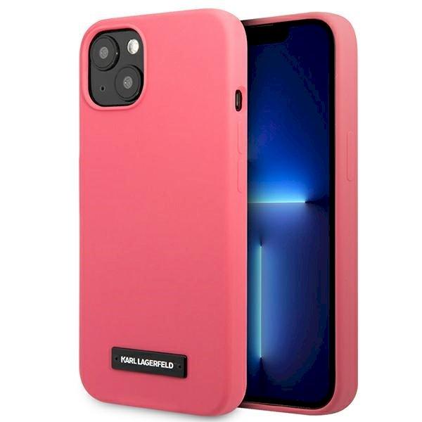 Karl Lagerfeld KLHCP13SSLMP1PI Aizsargapvalks priekš iPhone