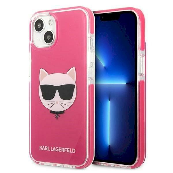 Karl Lagerfeld KLHCP13MTPECPI Aizsargapvalks priekš iPhone