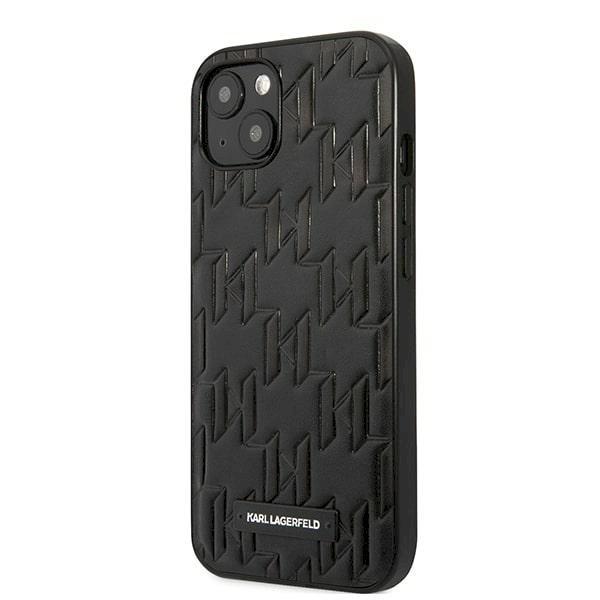 Karl Lagerfeld KLHCP13SMNMP1K Monogram Plaque Hardcase