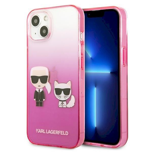 Karl Lagerfeld KLHCP13STGKCP Aizsargapvalks priekš iPhone