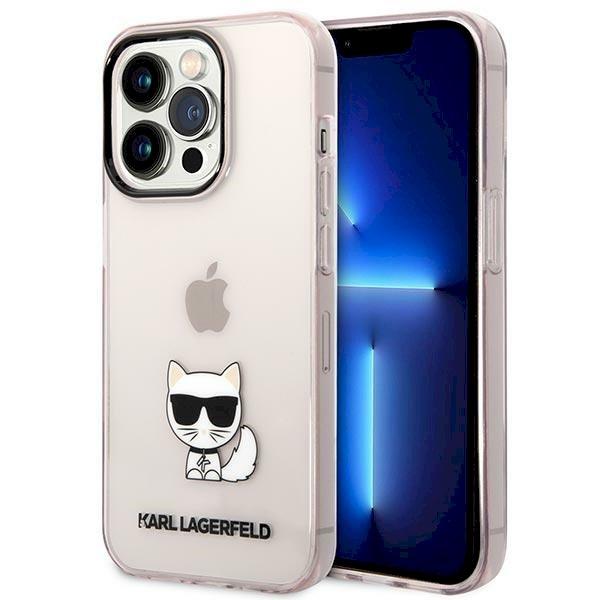 Karl Lagerfeld KLHCP14LCTTRI Aizsargapvalks priekš iPhone