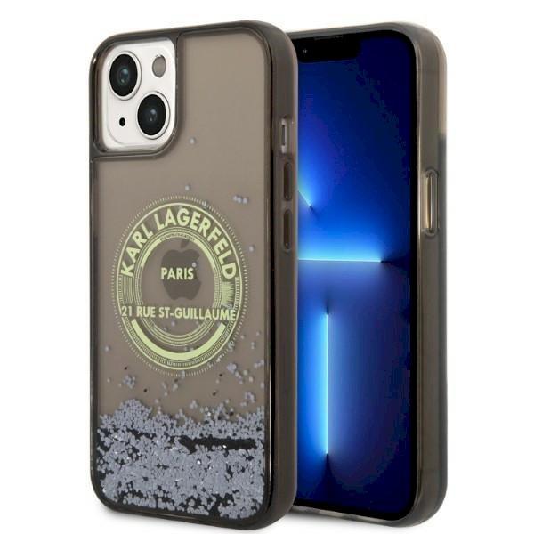 Karl Lagerfeld KLHCP14SLCRSGRK hardcase Liquid Glitter