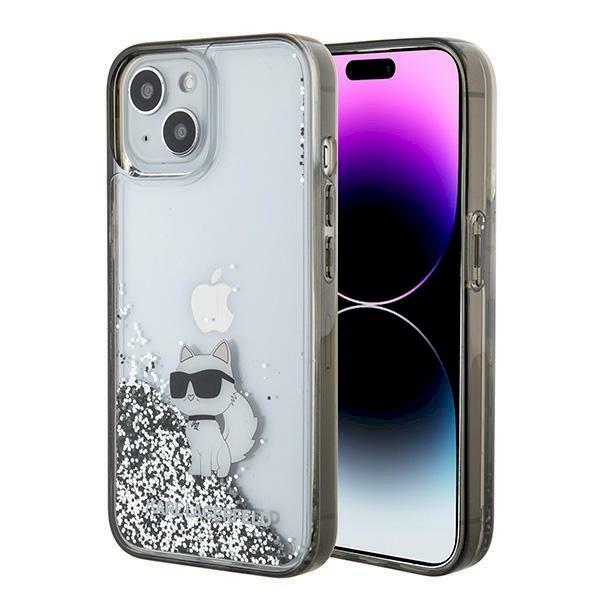 Karl Lagerfeld KLHCP15SLKCNSK Aizsargapvalks priekš iPhone