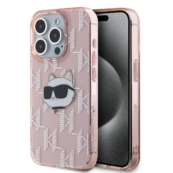 Karl Lagerfeld KLHCP15XHKLPCHP Aizsargapvalks priekš iPhone