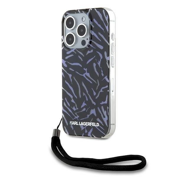 Karl Lagerfeld KLHCP15XHZBPKCCU Aizsargapvalks priekš iPhone