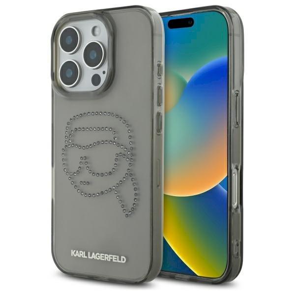 Karl Lagerfeld KLHCP16XHKHDCELK Aizsargapvalks priekš iPhone