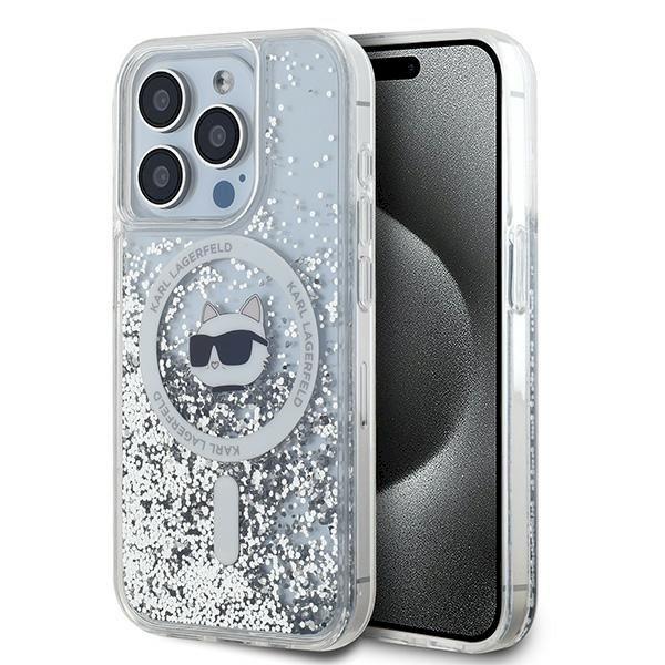 Karl Lagerfeld KLHMP13LLGCHSGH Aizsargapvalks priekš iPhone