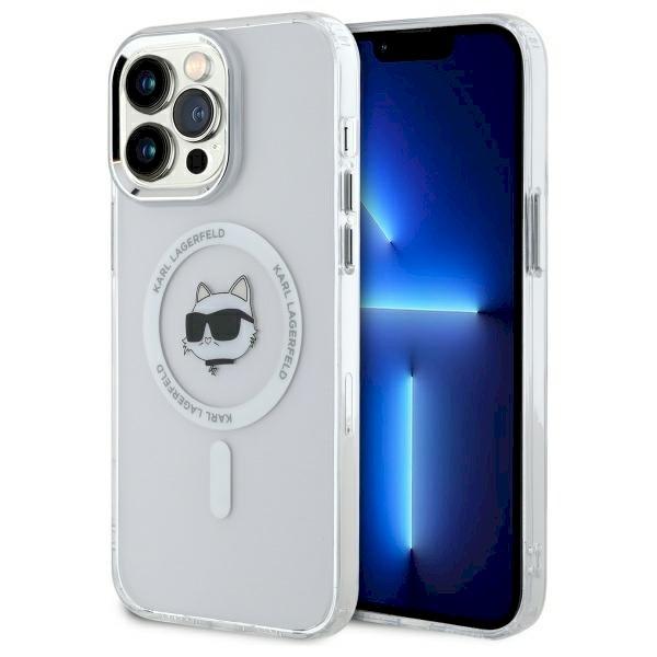Karl Lagerfeld KLHMP14XHLSCHH Aizsargapvalks priekš iPhone