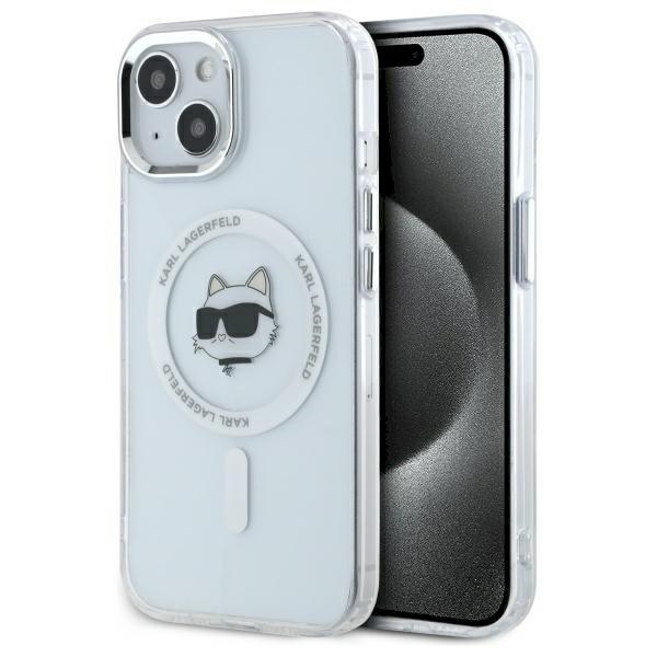 Karl Lagerfeld KLHMP15SHLSCHH Aizsargapvalks priekš iPhone