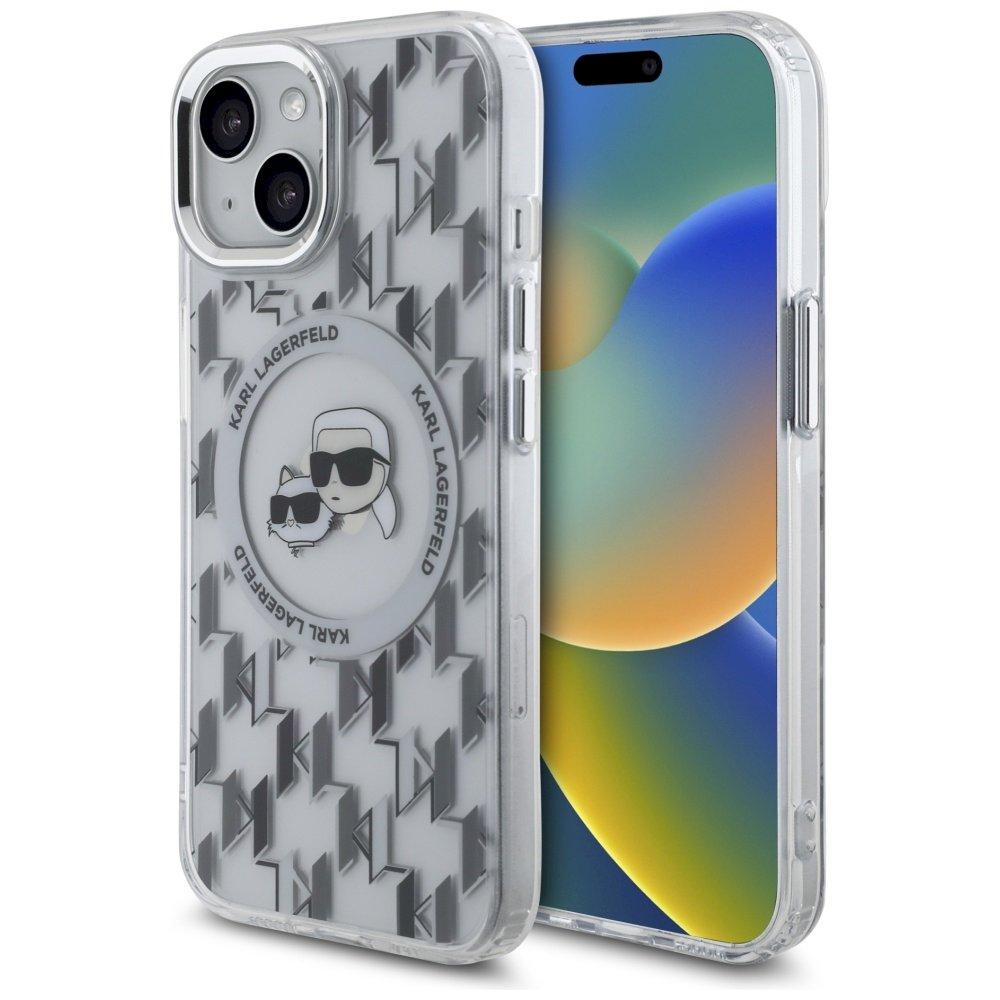 Karl Lagerfeld KLHMP15SHMCKMHT Aizsargapvalks priekš iPhone