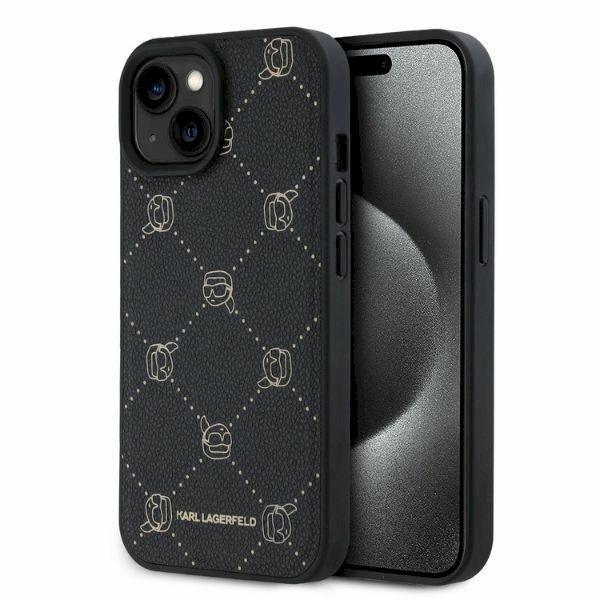 Karl Lagerfeld KLHMP15SPGKHPHK Aizsargapvalks priekš iPhone