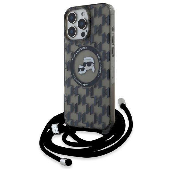 Karl Lagerfeld KLHMP16LHCKCKLCK Aizsargapvalks priekš iPhone