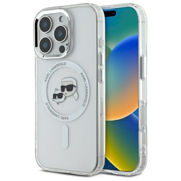 Karl Lagerfeld KLHMP16LHLSKCH Aizsargapvalks priekš iPhone