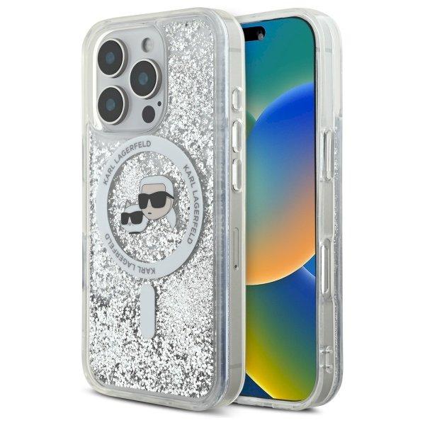Karl Lagerfeld KLHMP16XLGKCSGH Aizsargapvalks priekš iPhone