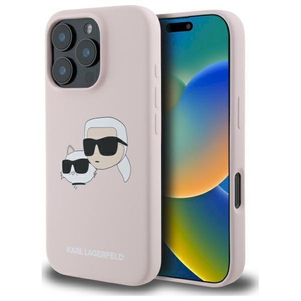 Karl Lagerfeld KLHMP16LSKCHPPLP Hardcase Silicone Double