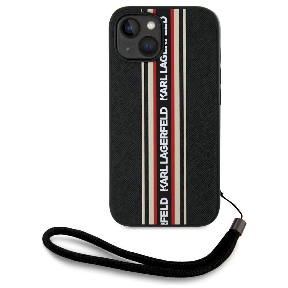 Karl Lagerfeld Saffiano Athleisure Stripes Cord