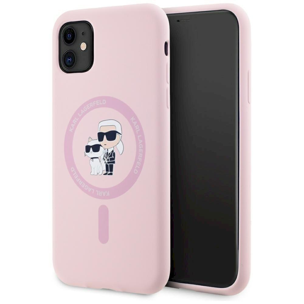 Karl Lagerfeld Silicone Karl&Choupette MagSafe Case
