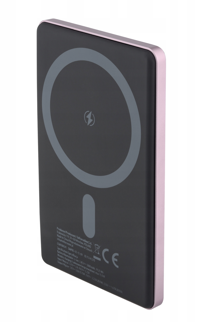 Qualo QMPB5-US-15-09 MagSafe Power Bank Bezvadu