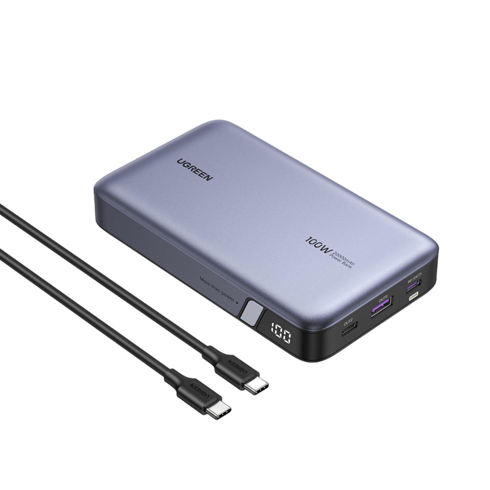 UGREEN 25188 Pārnēsājamā baterija 20000mAh Universal