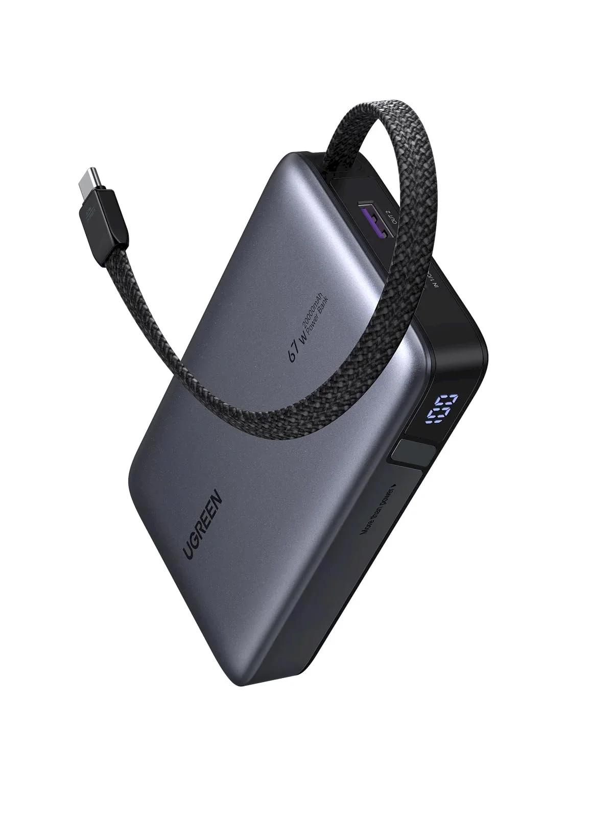 UGREEN PB550 Pārnēsājamā baterija 20000mAh 67W
